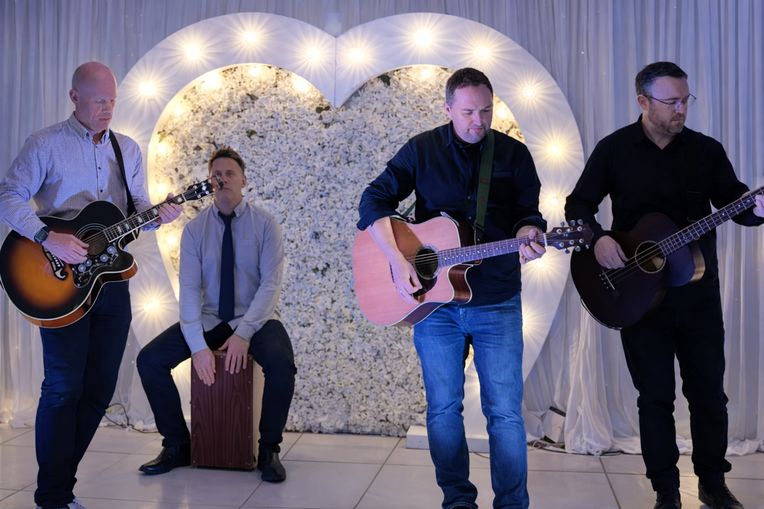 Live music at the Marquee at Ridgeway, Caerphilly 