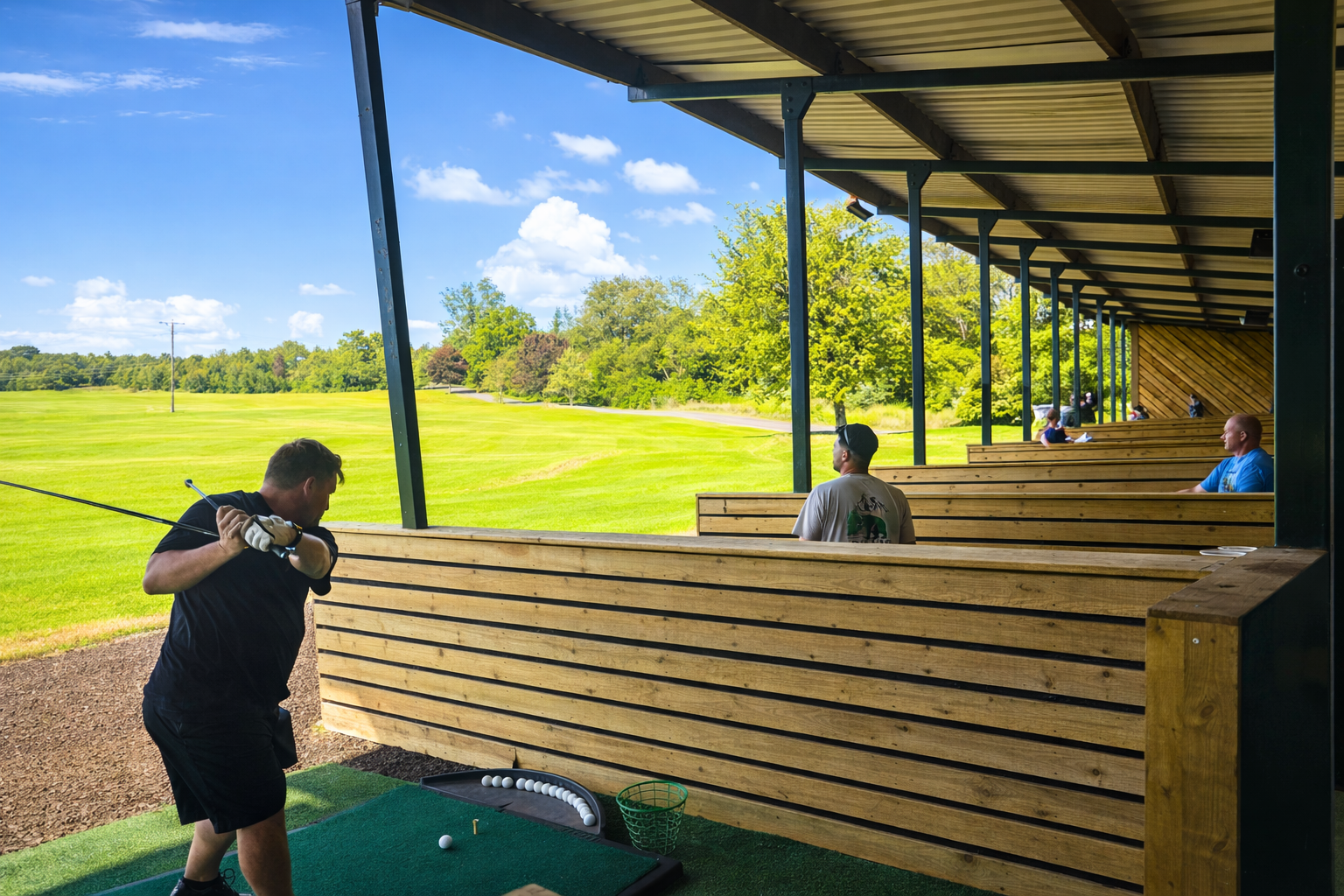Ridgeway Driving Range, Caerphilly, South Wales