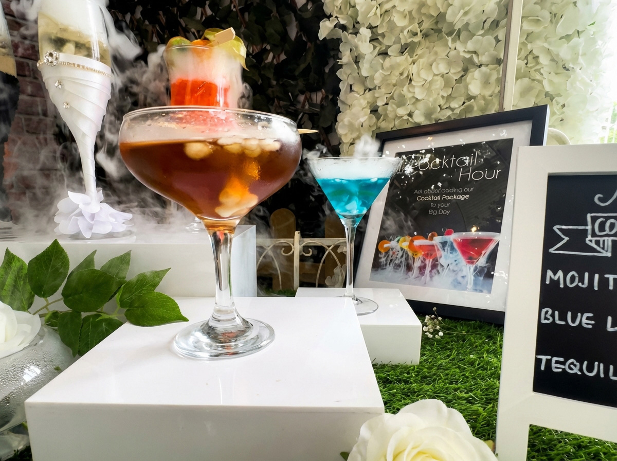 Upgrade packages at the Ridgeway Marquee, Caerphilly, South Wales