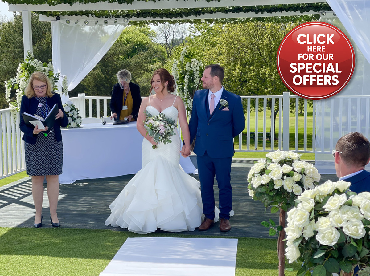 special offers at the Ridgeway Marquee Wedding Venue, South Wales